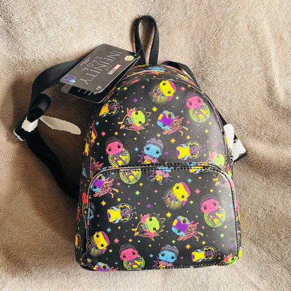 New Funko POP Marvel: The Infinity Saga Blacklight Backpack - Picture 2 of 6
